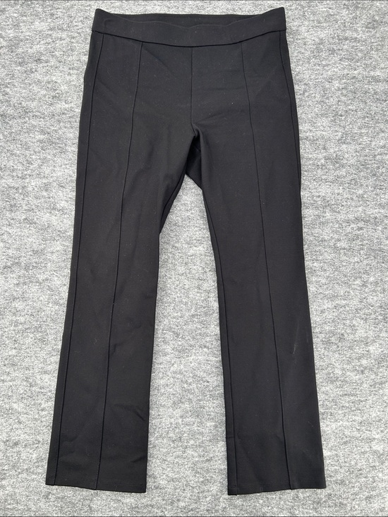 Tory Burch Pants - Tory Burch Black Leggings with Orange Logo Tag Size Small